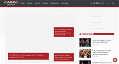 Desktop Screenshot of cagedinsider.com